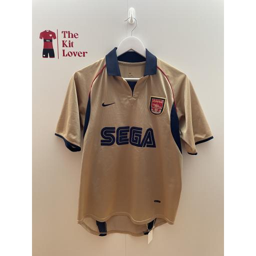 Arsenal Away Shirt 2001/02 (Large Boys)
